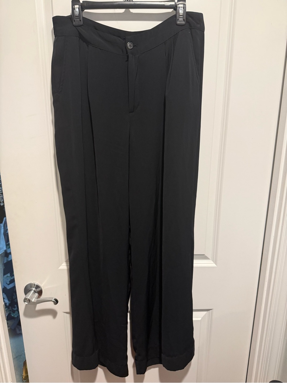 Women’s Gap Black Wide-Leg Dress Pants - Classic Tailored Style